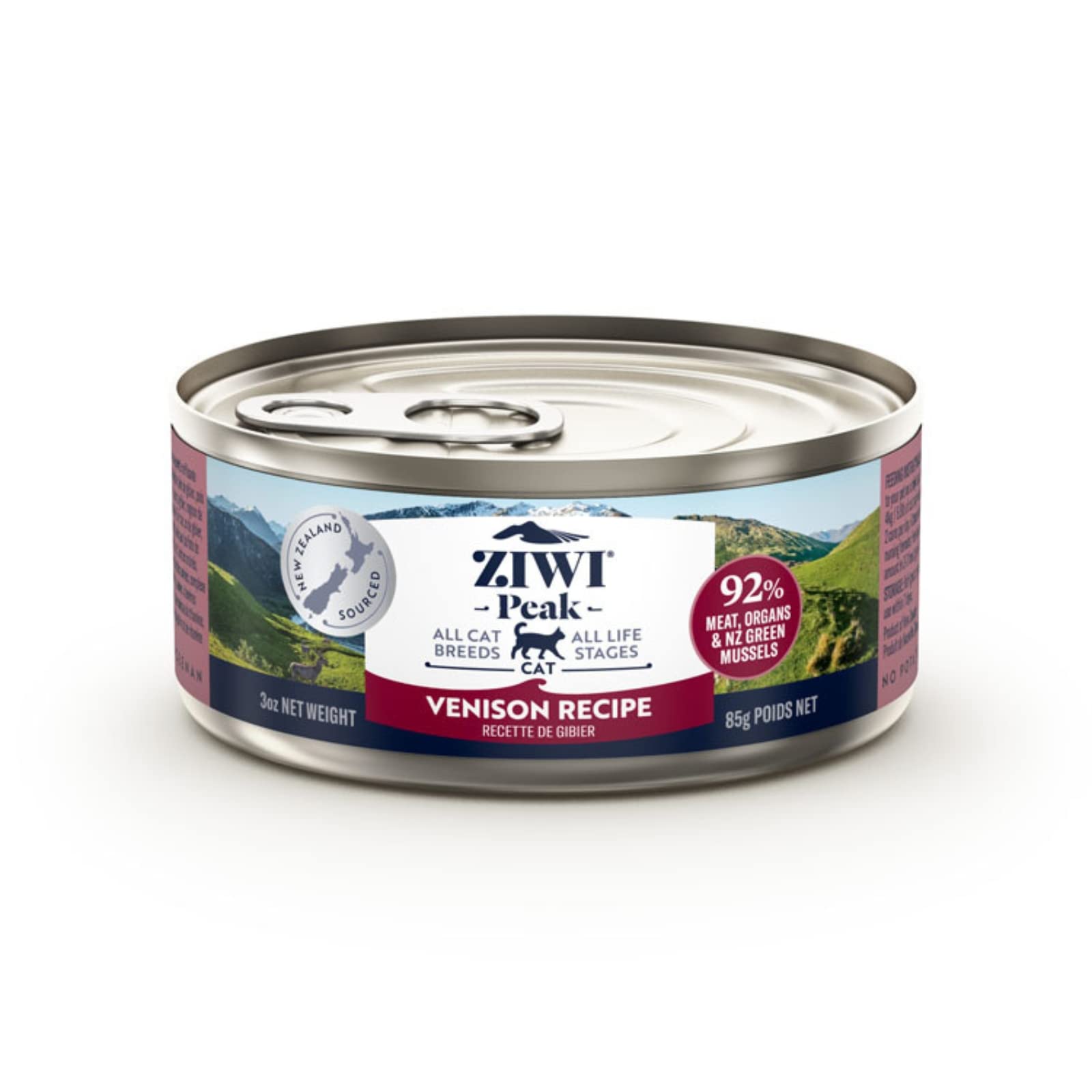 ZIWI Peak Canned Wet Cat Food – All Natural, High Prote...