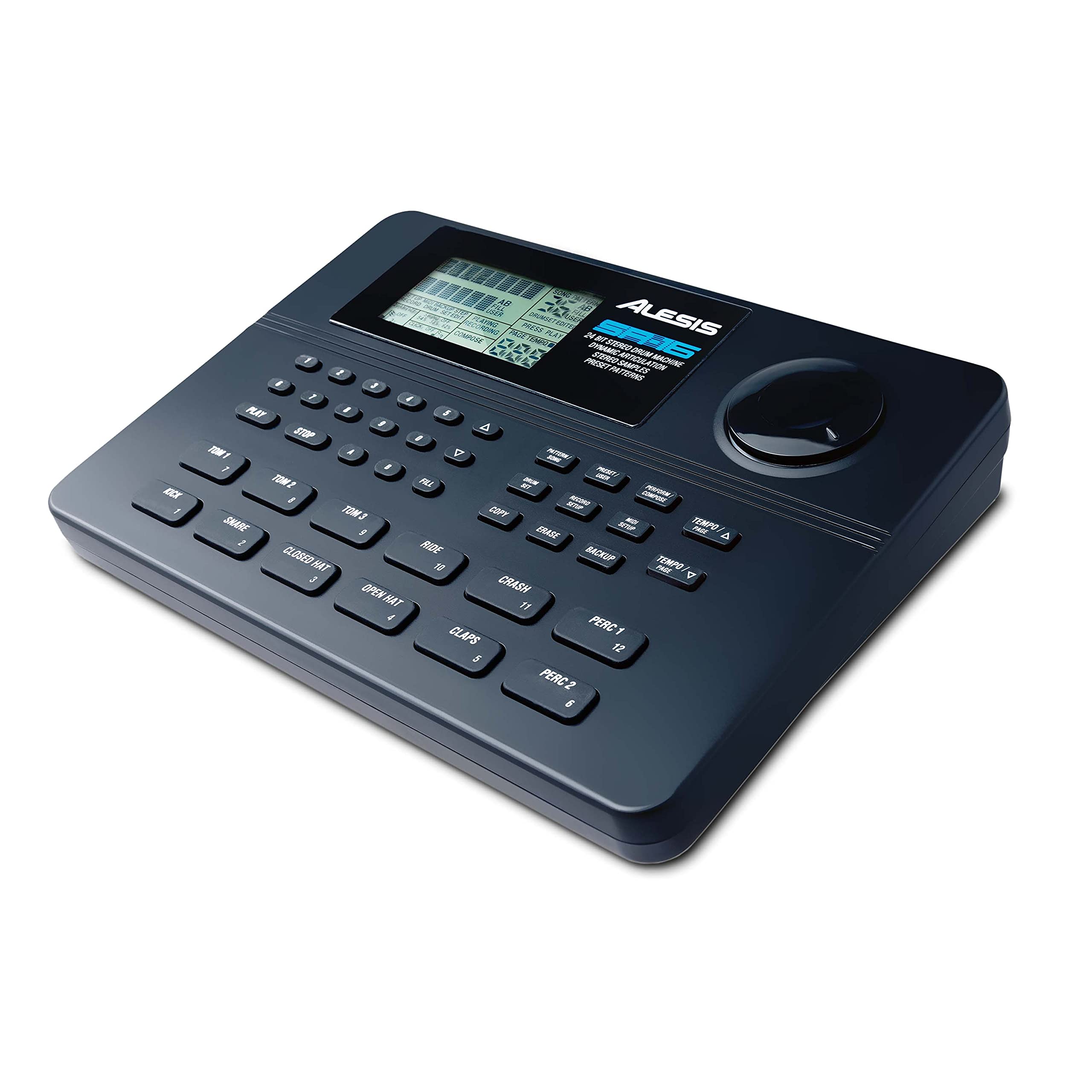 Alesis SR-16 | Boîte à rythmes autonome de qualité studio avec bibliothèque de sons intégrée