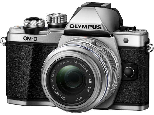 Olympus Appareil photo numérique sans miroir OM-D E-M10 Mark II avec objectif EZ 14-42 mm (argent)