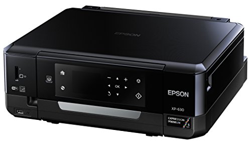 Epson Imprimante photo couleur sans fil XP-630 avec scanner et copieur (C11CE79201)