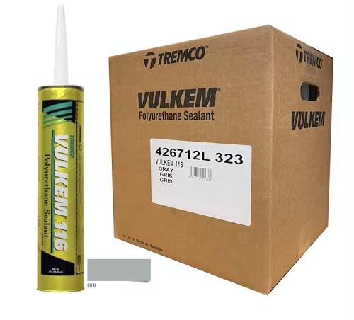 Tremko Tremco 116 Vulkem Mastic polyuréthane haute performance Gris (boîte de 30)