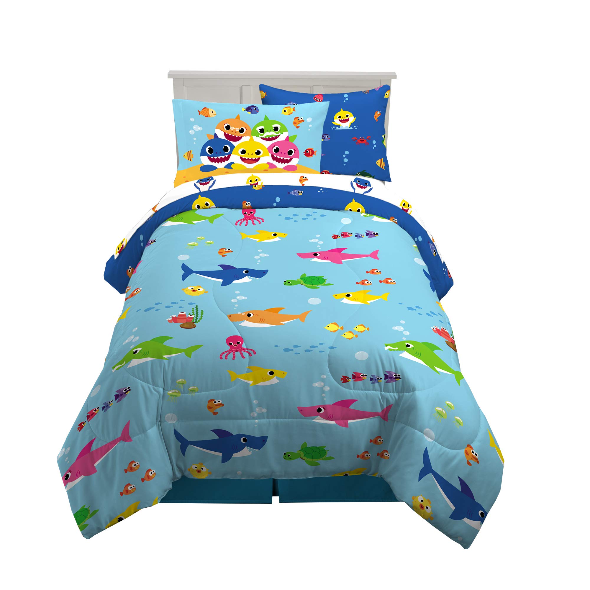 Franco Literie pour enfants Ensemble de couette et draps super doux avec couvre-oreiller