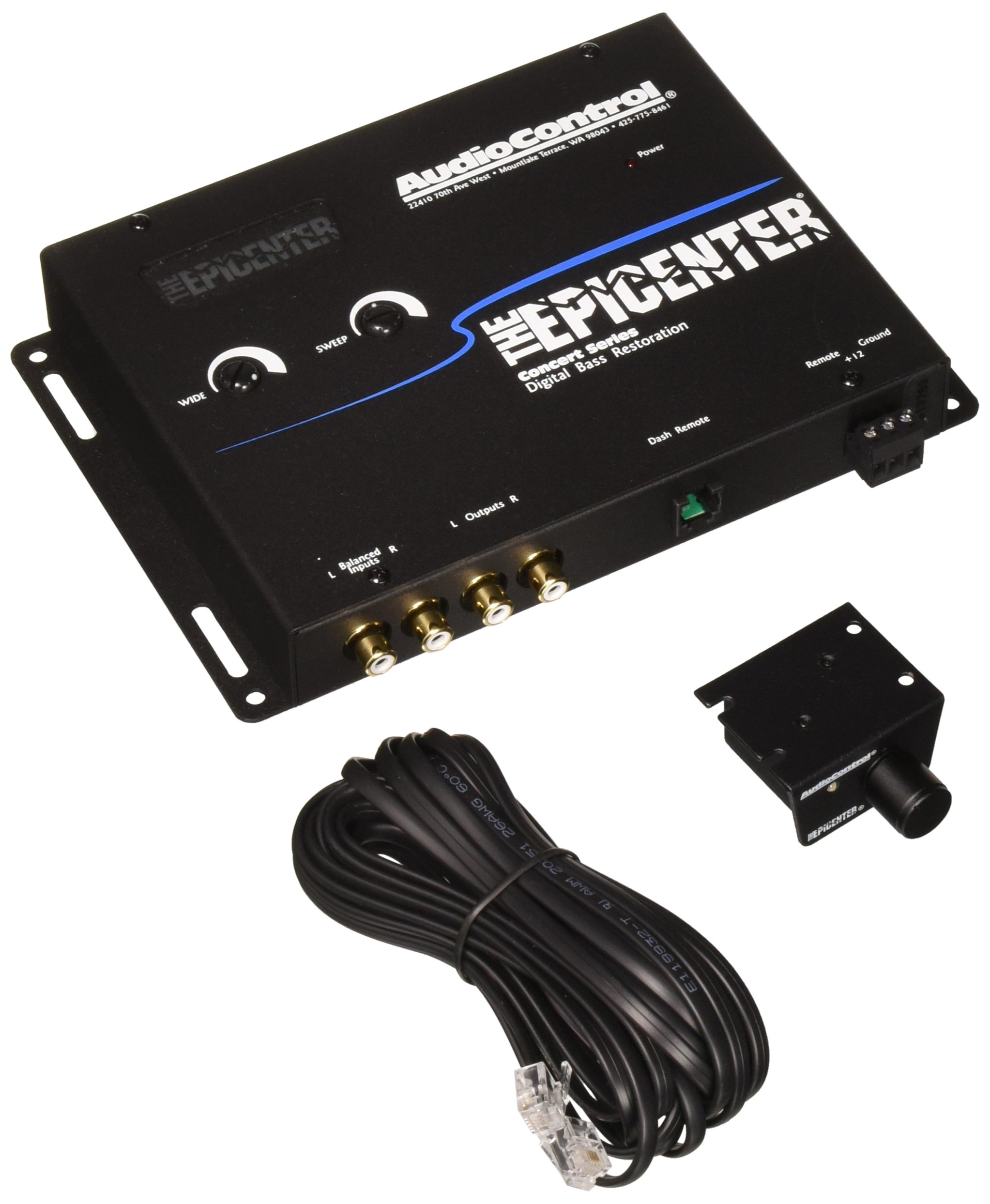 AudioControl The Epicentre Bass Booster Expander & Bass Restoration Processor avec télécommande