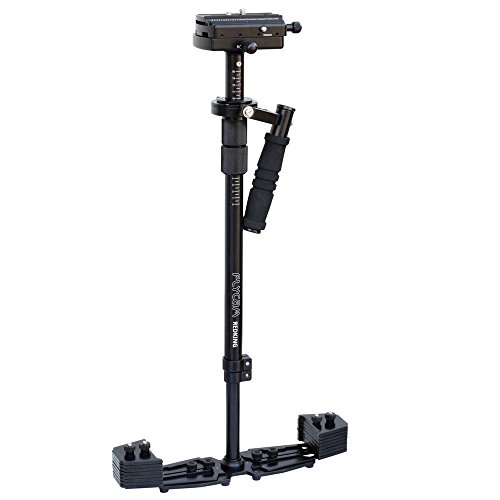  FLYCAM Stabilisateur de caméra vidéo à équilibrage rapide Redking avec dégagement rapide en queue d'aronde (FLCM-RK) | Stabilisateur de caméra professionnel en aluminium CNC pour caméscopes DSLR...