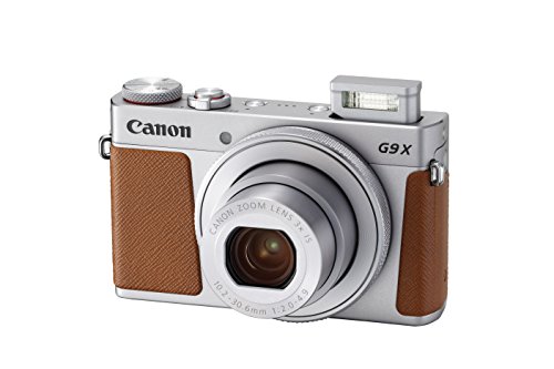 Canon Appareil photo numérique PowerShot G9 X Mark II avec Wi-Fi et Bluetooth intégrés avec écran LCD 3 pouces (argent)