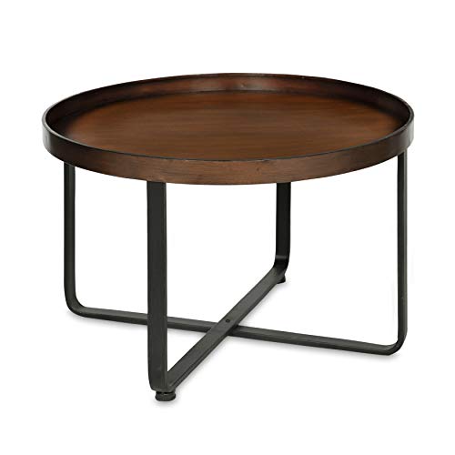 Kate and Laurel Zabel Modern Farmhouse Table Basse Rond...