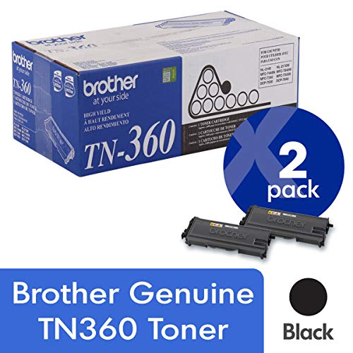 Brother Lot de 2 cartouches de toner noir à haut rendem...