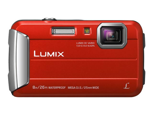 Panasonic DMC-TS30R LUMIX Active Lifestyle Tough Camera (Rouge)