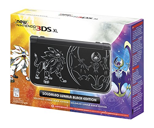 Nintendo Nouveau 3DS XL Solgaleo Lunala Black Edition