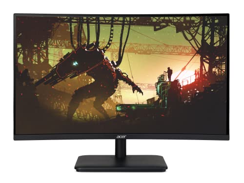 Acer ED270R Sbiipx 27' 1500R Incurvé Zero-Frame Full HD (1920 x 1080) Moniteur de jeu avec technologie AMD FreeSync | 165 Hz | 5 ms (G à G) | Port d'affichage et 2 ports HDMI 1.4