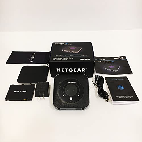 Netgear Routeur de point d'accès mobile Nighthawk MR1100 4G LTE (AT&T GSM débloqué) (gris acier)