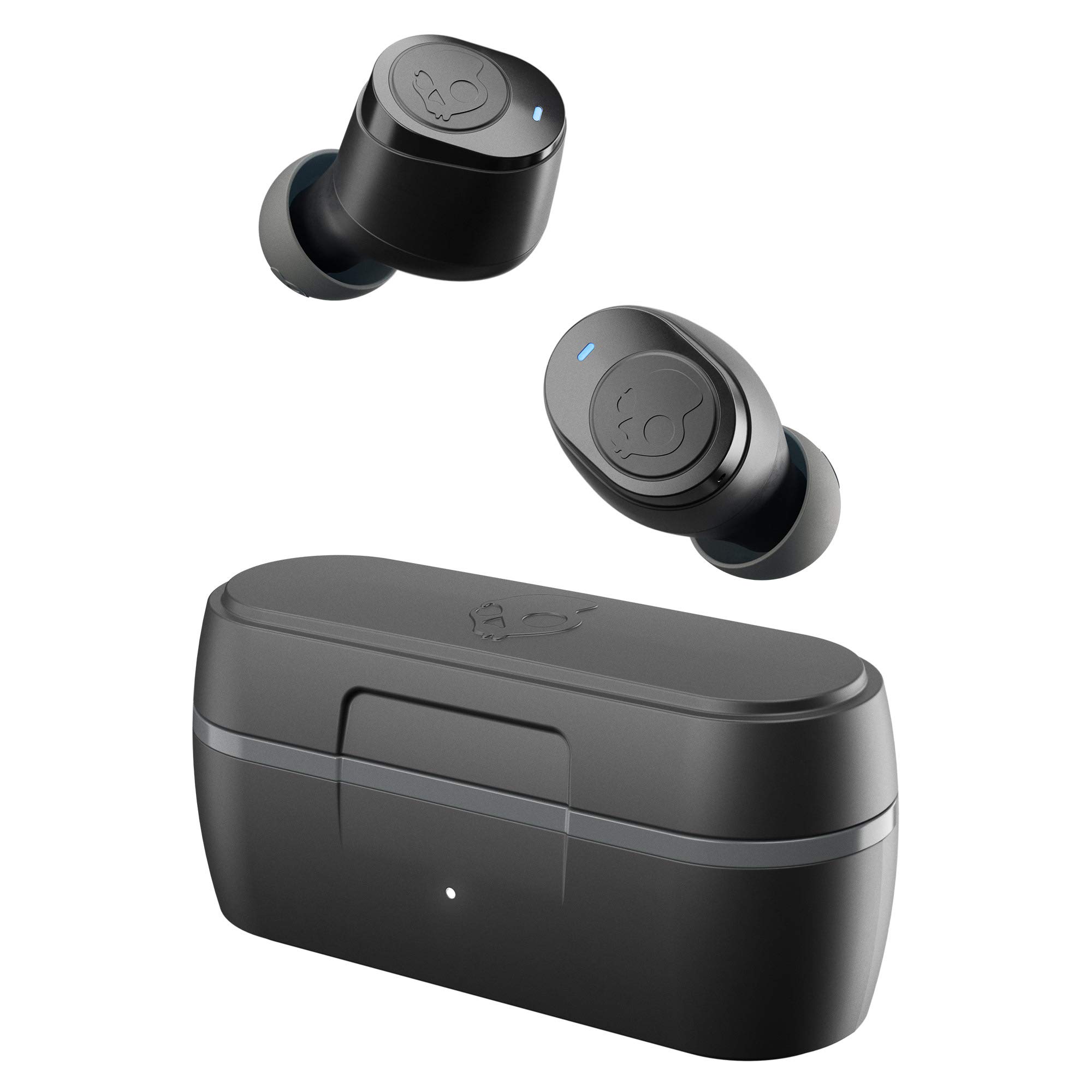 Skullcandy Jib True Écouteurs sans fil avec microphone / Autonomie de 22 heures / Utilisation avec iPhone et Android / Idéal pour la salle de sport et les jeux / Écouteurs Bluetooth - Noir