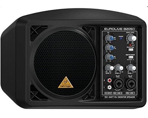 Behringer EUROLIVE B205D Système de haut-parleurs de sonorisation/moniteur ultra-compact de 150 watts