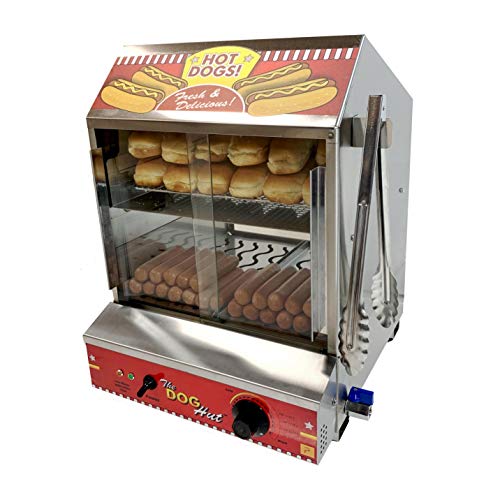 Paragon 8020 Hot Dog Hut Steamer Merchandiser pour les concessionnaires professionnels exigeant une qualité et une construction commerciales