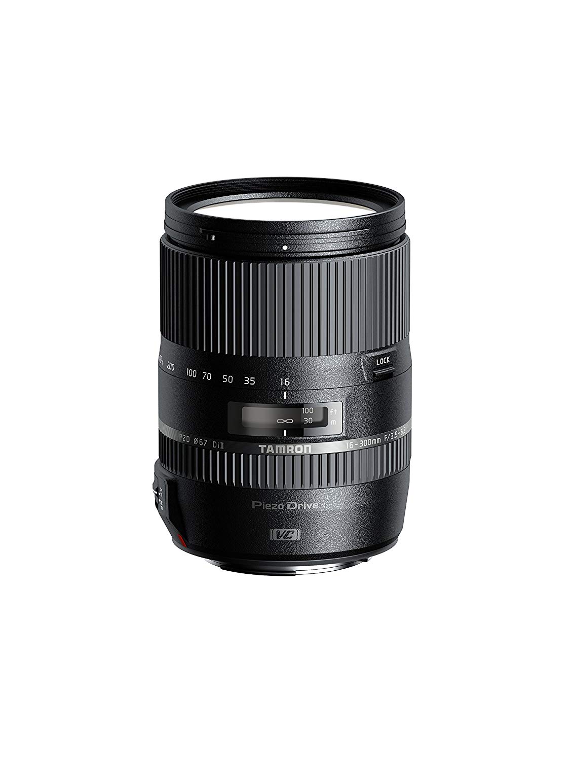 Tamron AFB016C700 16-300 F / 3.5-6.3 Di II VC PZD Macro 16-300mm IS Objectif interchangeable pour appareils photo Canon EF-S