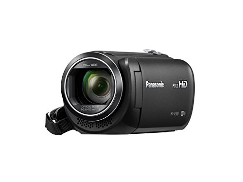 Panasonic Caméscope HC-V380K Full HD avec caméra jumelle Wi-Fi multi-scènes (noir)