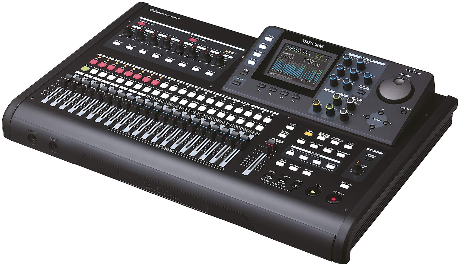 Tascam DP-32SD Enregistreur audio multipiste numérique Portastudio 32 pistes Noir