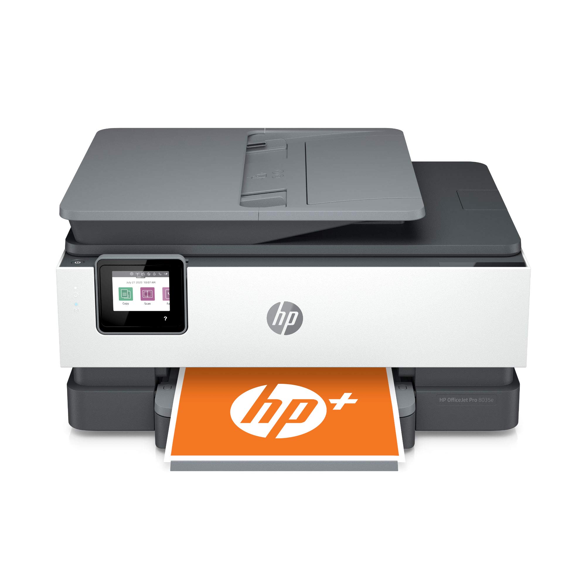 HP Imprimante tout-en-un couleur sans fil OfficeJet Pro 8035e (basalte) avec jusqu'à 12 mois d'encre instantanée avec + (1L0H6A)