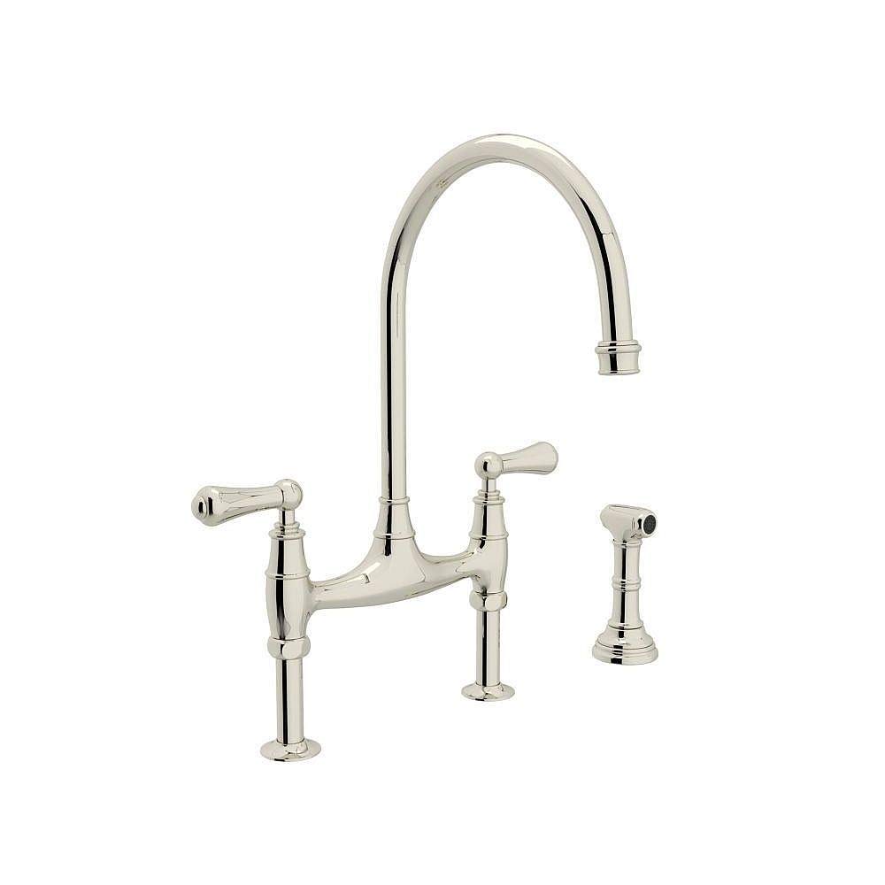 Rohl U.4719L-PN-2 Perrin and Rowe Bridge Style Kitchen ...