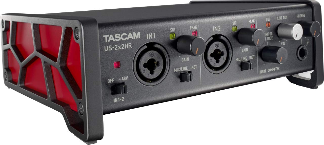 Tascam Interface audio USB polyvalente haute résolution...