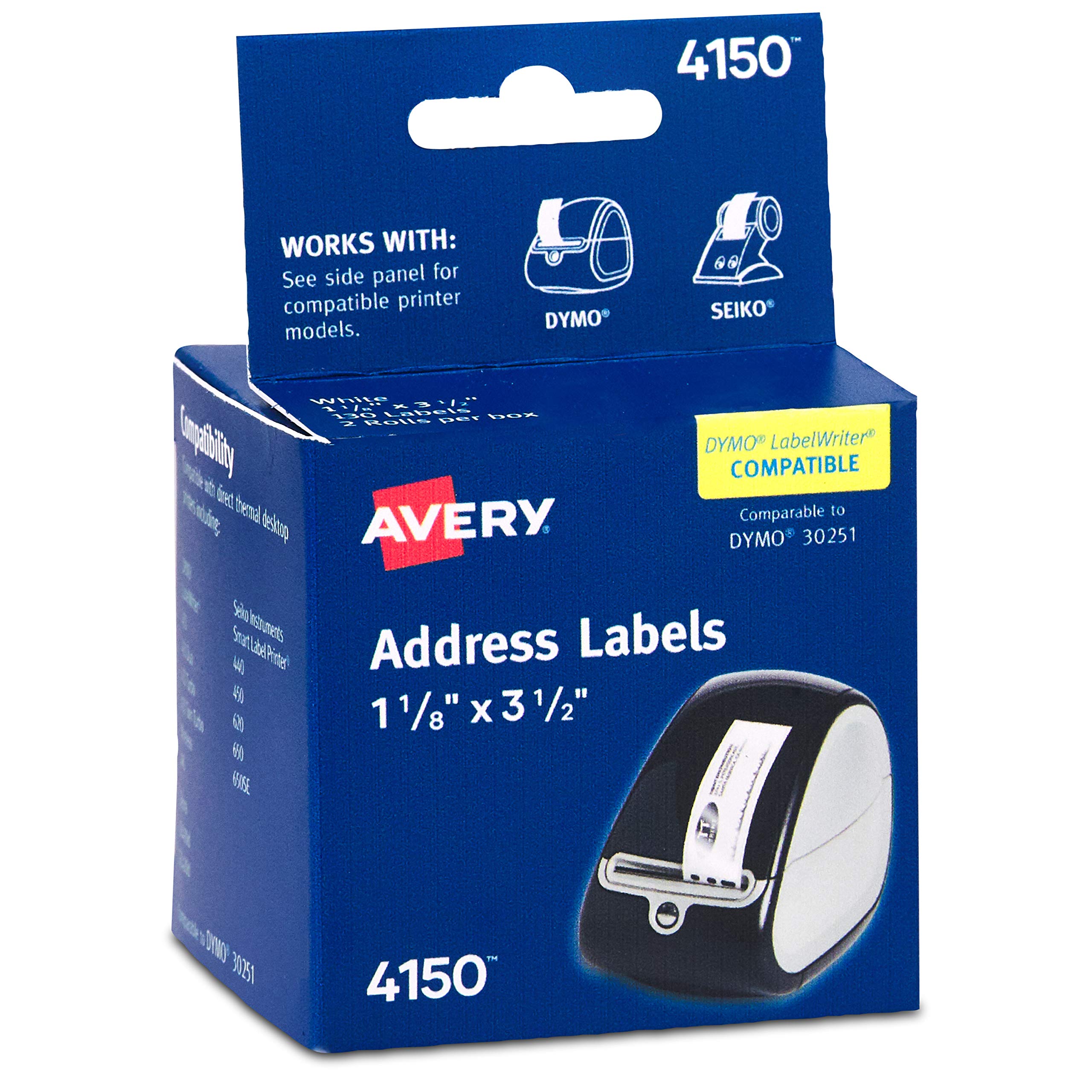 Avery Étiquettes thermiques en rouleau