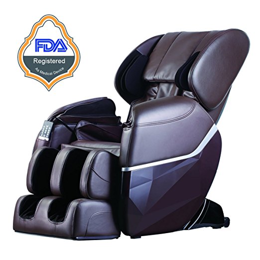 BestMassage Nouveau fauteuil de massage Shiatsu électrique complet du corps inclinable Zero Gravity avec chaleur