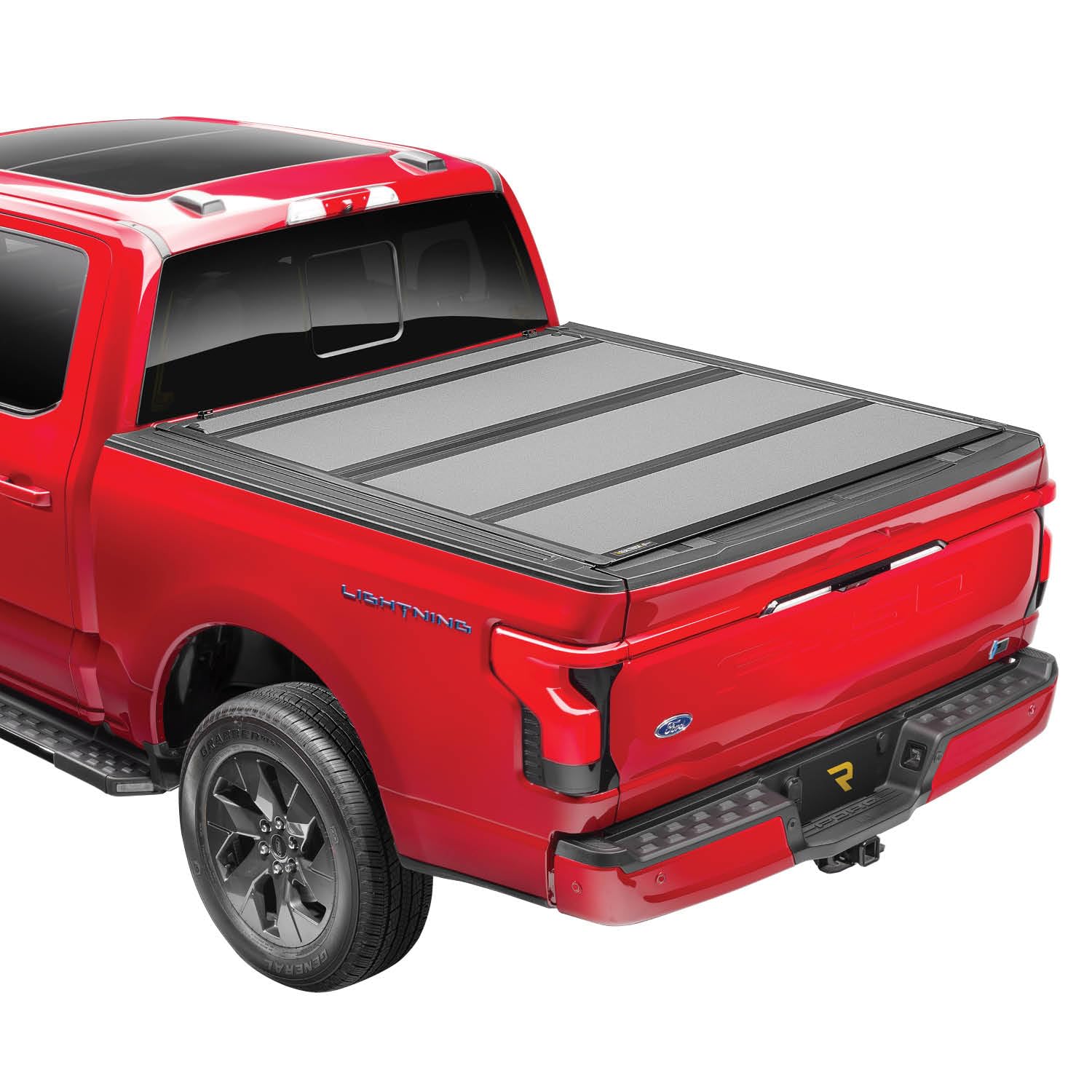 BAK RealTruck  Flip MX4 Hard Folding Truck Bed Tonneau Cover | 448337 | Fits 2021 - 2024 Ford F-150 6' 7