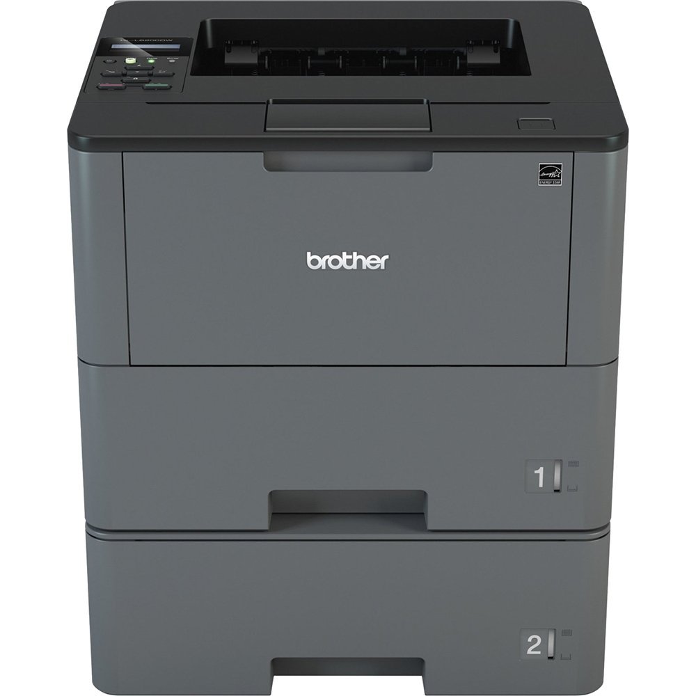 Brother HL-L6200DWT Imprimante laser monochrome sans fil avec impression recto verso et deux bacs à papier (Amazon Dash Replenishment Ready)