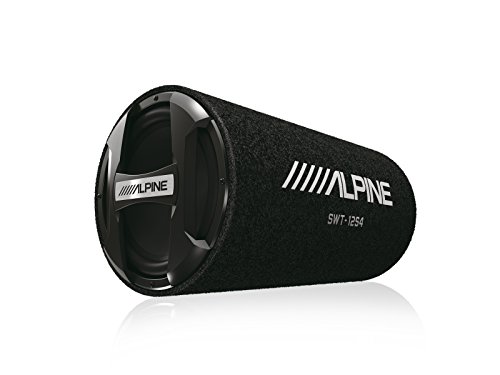 Alpine SWT-12S4 1500 W Max (300 W RMS) Boîtier de tube de caisson de basses scellé unique de 12 pi