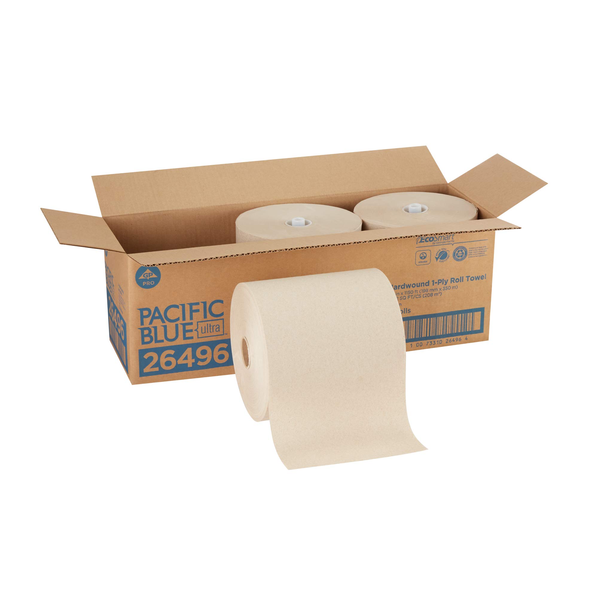 Georgia-Pacific Rouleau d'essuie-mains en papier recyclé ultra haute capacité Pacific Blue par GP PRO ()