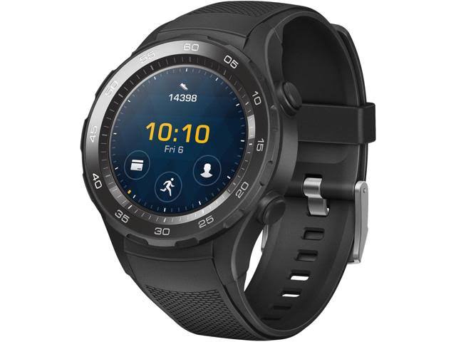 Huawei Device USA Inc Huawei Watch 2 - Noir de carbone - Android Wear 2.0 (Garantie américaine)