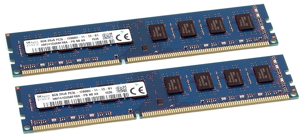 SK Hynix HMT41GU6BFR8A-PB Mémoire de bureau 2x8 Go (16 ...