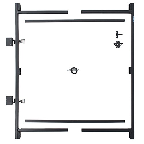 Adjust-A-Gate Kit de construction de porte à ossature d'acier (ouvertures de 60 pi à 96 pi de largeur sur une clôture de 6 pi de hauteur)