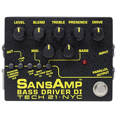 tech21 SansAmp Bass Driver DI Pédale d'effets