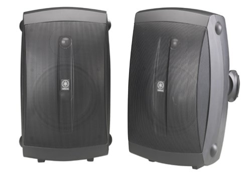 Yamaha Audio NS-AW350B Haut-parleurs 2 voies intérieur/extérieur toutes saisons - Noir (paire)