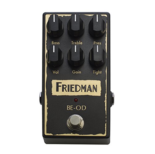 Friedman Amplification BE-OD Overdrive Pédale d'effets pour guitare