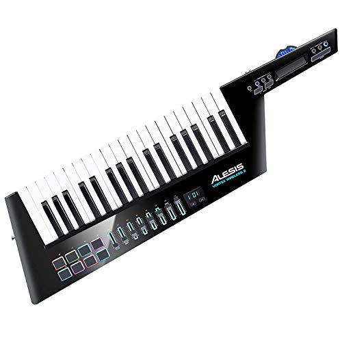 Alesis Vortex sans fil 2 | Contrôleur Keytar sans fil USB/MIDI hautes performances avec suite logicielle professionnelle comprenant ProTools | D'abord