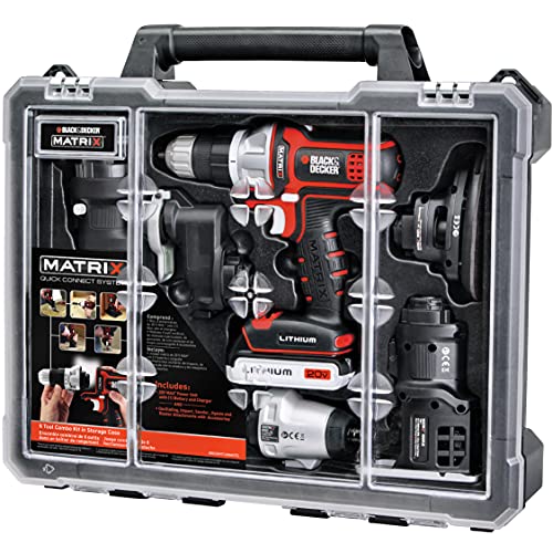 BLACK+DECKER Kit combiné perceuse sans fil avec étui