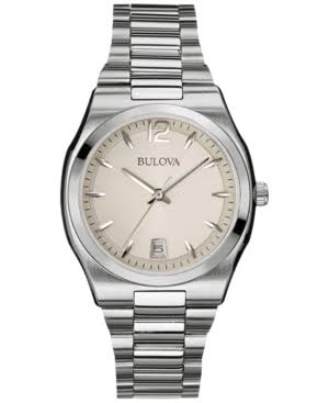 Bulova Montre à quartz japonaise à affichage analogique classique 96M126 pour femme