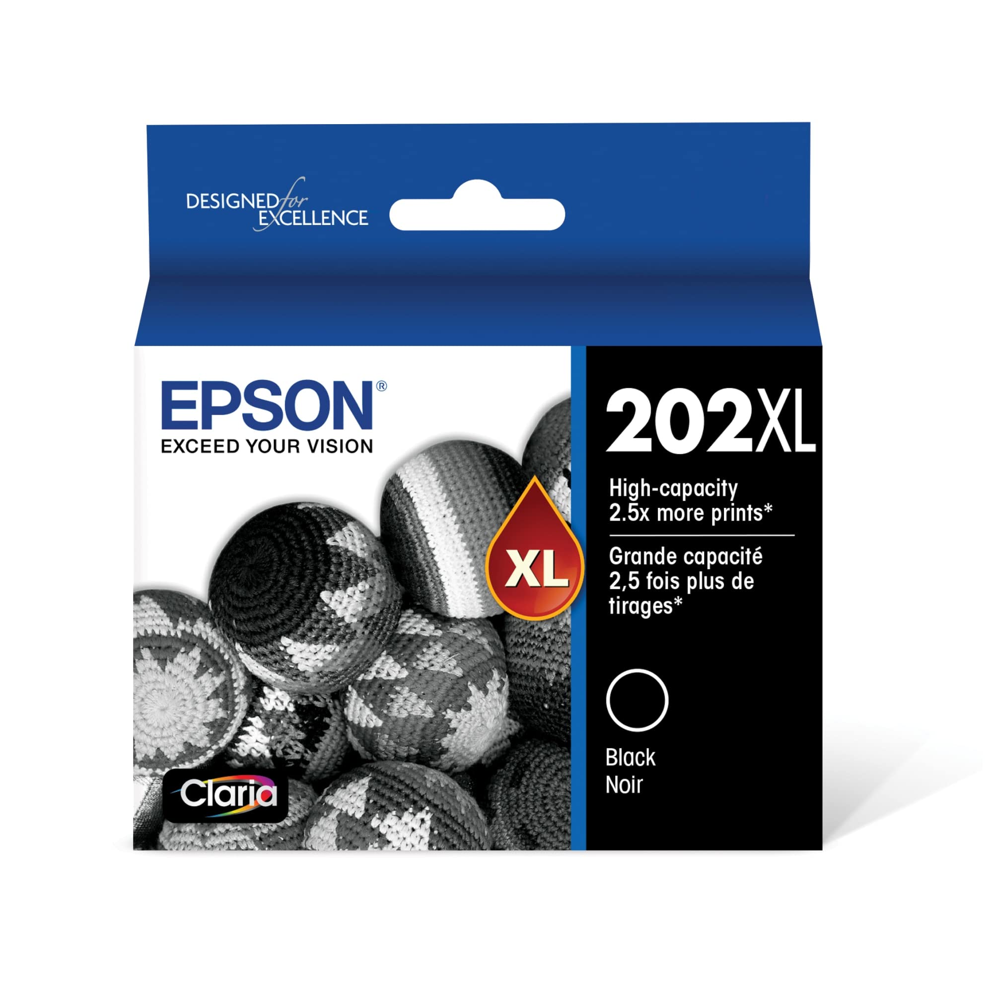 Epson T202XL Cyan T202XL220 Cartouche d'encre haute capacité Claria - Encre cyan