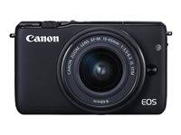 Canon Kit d'appareil photo sans miroir EOS M10 avec objectif EF-M de stabilisation d'image 15-45 mm STM