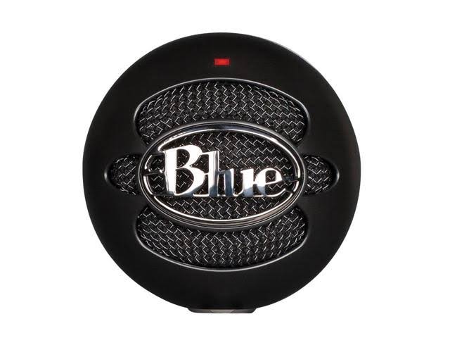 BLUE MICROPHONES Snowball iCE Microphone USB polyvalent - Noir (SNOWBALL iCE Noir) avec écran anti-pop Filtre anti-pop universel Microphone Pare-vent avec clip pour pied de micro