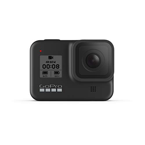 GoPro HERO8 Black - Caméra d'action étanche avec écran tactile Vidéo 4K Ultra HD Photos 12MP Stabilisation du streaming en direct 1080p