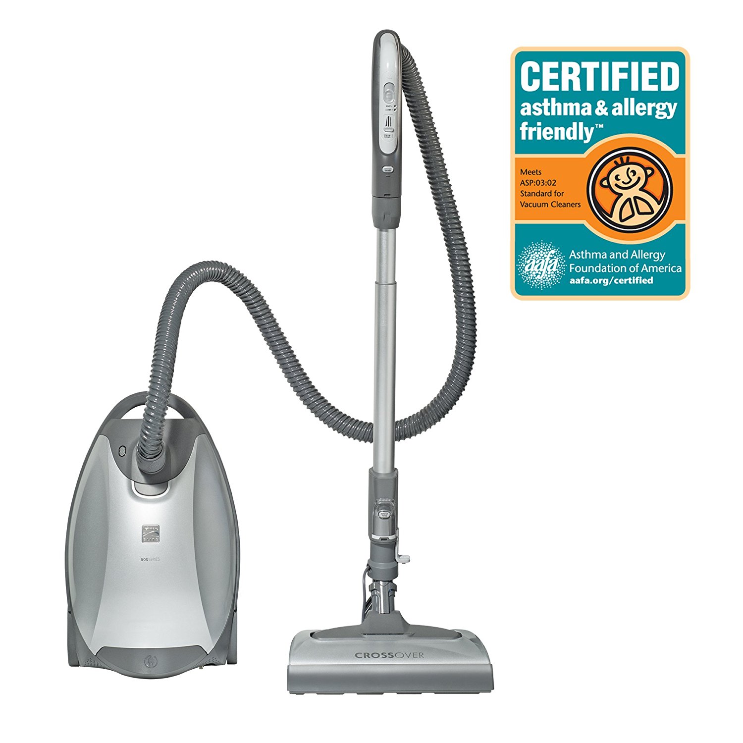 Kenmore Elite 21814 Pet Friendly CrossOver Aspirateur-traîneau en argent/gris