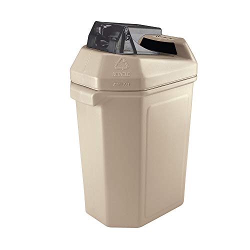 Commercial Zone 745102 Conteneur de recyclage CanPactor 30 gallons avec broyeur de canettes