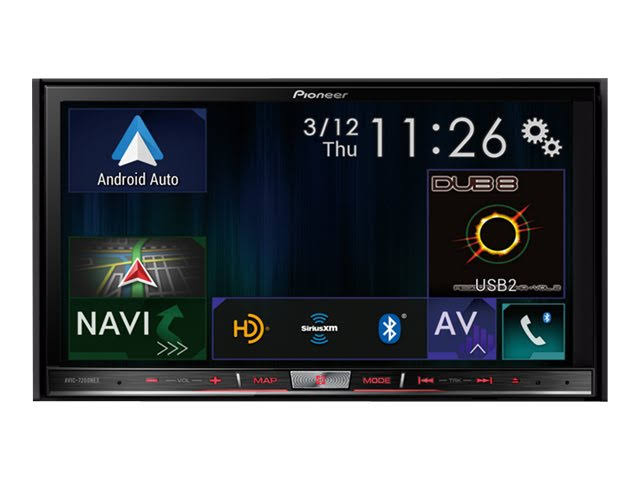 Pioneer AVIC-7200NEX In Dash Double Din 7 'Touchscreen DVD Navigation Receiver