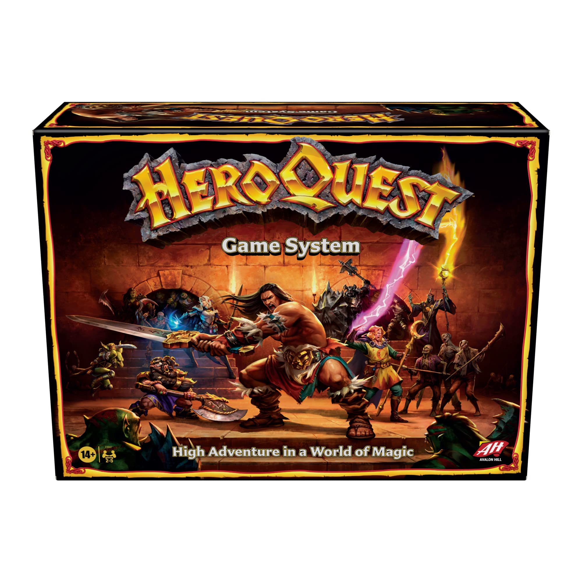 Hasbro Gaming Système de jeu Avalon Hill HeroQuest