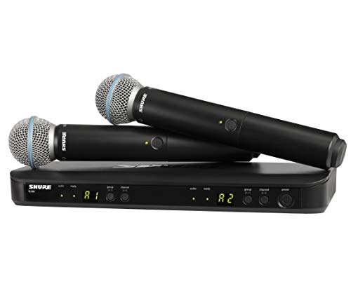 Shure Système de microphone sans fil à deux canaux BLX2...