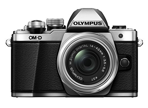 Olympus Appareil photo numérique sans miroir OM-D E-M10 Mark II avec objectif 14-42 mm II R (argent)