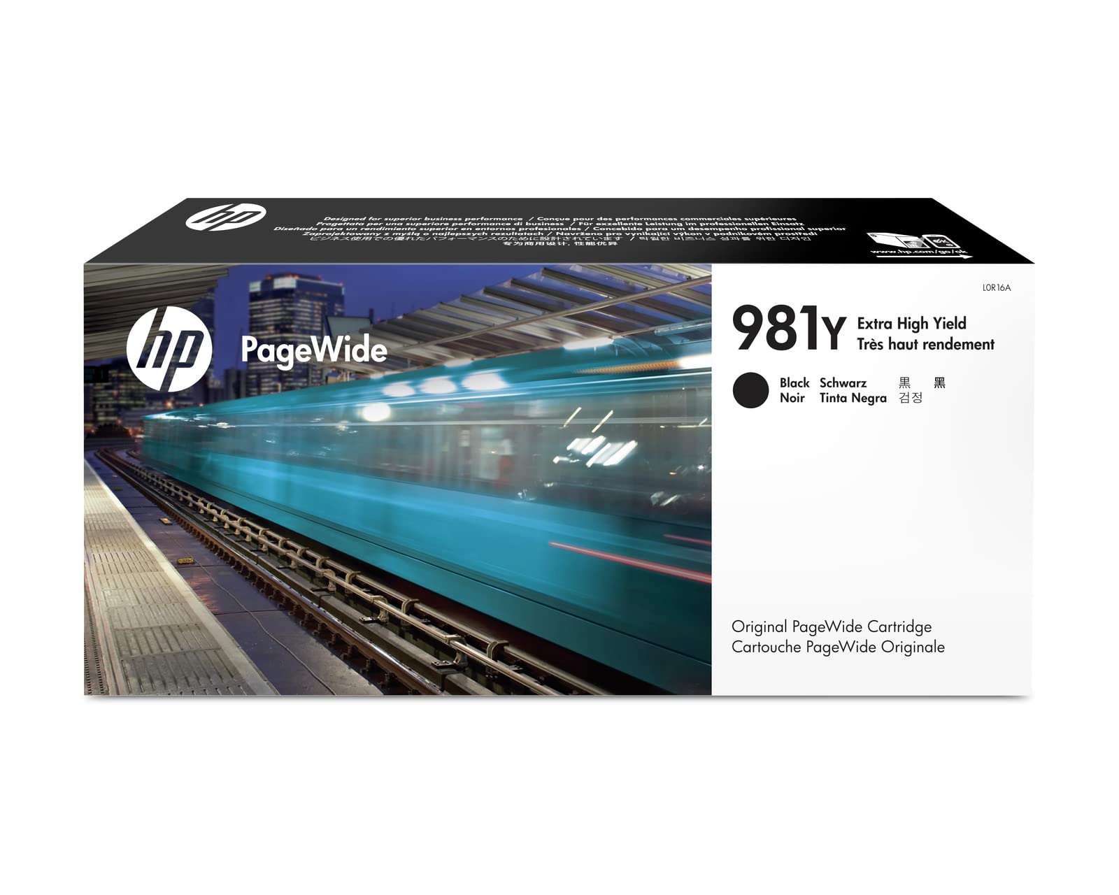 HP 981Y | Cartouche PageWide à très haut rendement | Noir | L0R16A